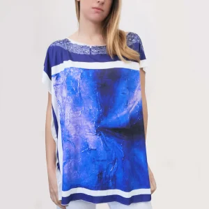 Maxi Maglia viola "Cielo"