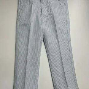 pantalone – bianco/azzurro – boboli