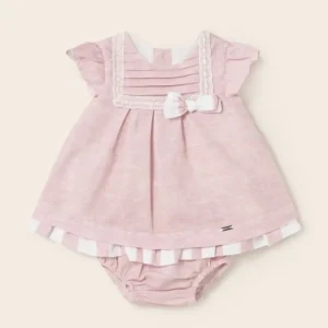 vestito lino – rosa – mayoral