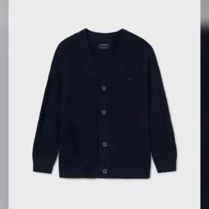 cardigan tricot – blu – mayoral