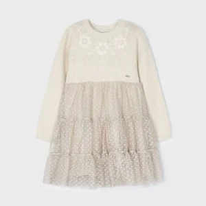 abito beige – beige – mayoral