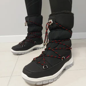 Scarponcino Doposci da Donna Nero Brugi ZE4Z