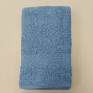 Asciugamani Viso 60X110 Celeste Aquilatex