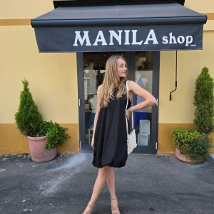 Abito 100% cotone a palloncino