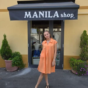 Abito estivo spalla larga