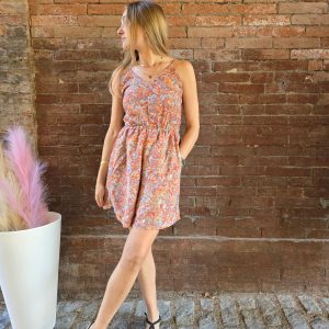 Tuta con spalline 100% Seta