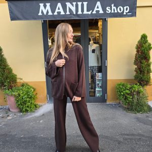 Felpa in maglia di viscosa