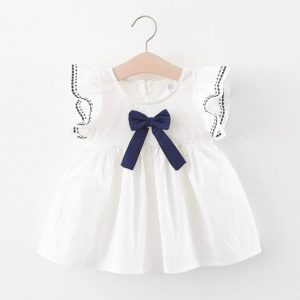 vestito – bianco/blu – marchi vari