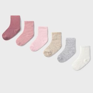 set 6 calzini – rosa – mayoral