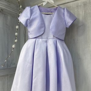 vestito e giacchino – lilla – marchi vari