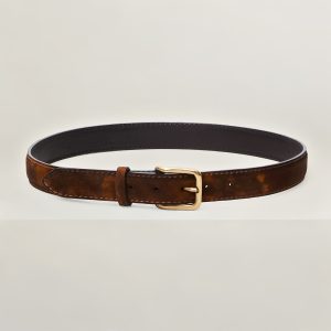 Fibbia Carla e cintura in camoscio tie-dye 30mm