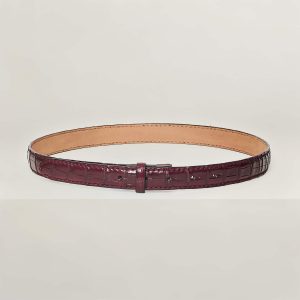 Cintura in coda di coccodrillo 25mm