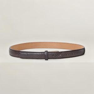 Cintura in pelle di pitone 25mm