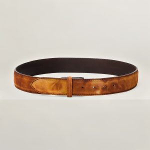 Cintura in camoscio tie-dye 40mm