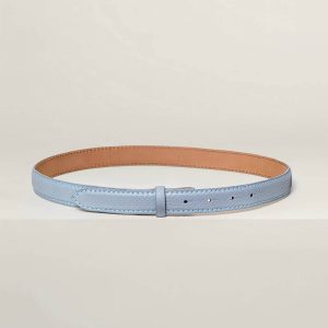 Gemini – cintura in pitone velvet 25mm