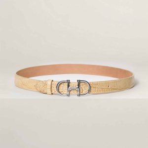 Argenta – cintura in coccodrillo americano