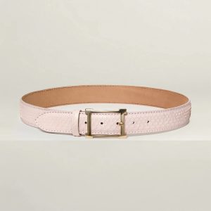 Soleil – Cintura in pitone velvet 35mm