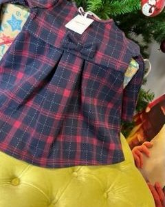 vestito – rosso/blu – mignolo