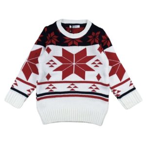 maglioncino – bianco/rosso – over d