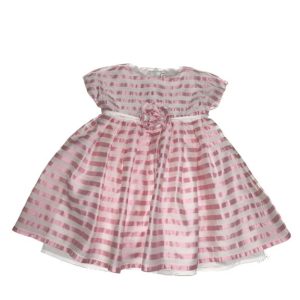 abito – bianco/rosa – il gufo