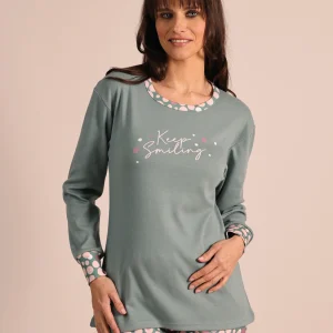 Pigiama Caldo Cotone Interlock Cotone Gary 5082