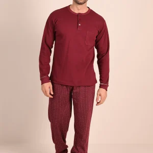 Pigiama Caldo Cotone Interlock Gary 6045