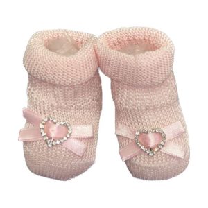 scarpina a maglia – ROSA – paolo romboli