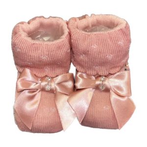 scarpina a maglia – rosa scuro – paolo romboli