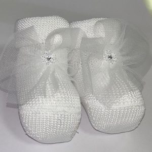 scarpina a maglia – BIANCO – paolo romboli