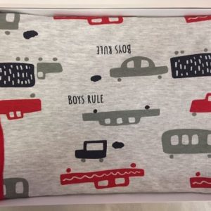 copertina – grigio/rosso – babybol