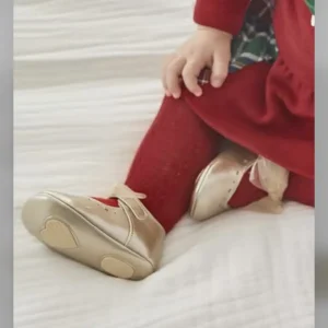 scarpina neonata – oro – mayoral