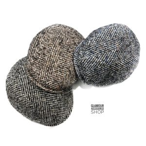 Cappello Coppola invernale uomo donna lana righe MADE IN ITALY  Firenze 2