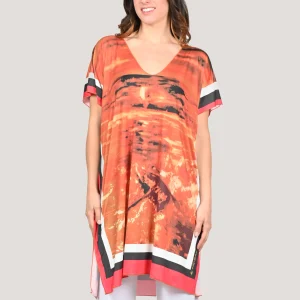 Caftano arancio "Abbandono"