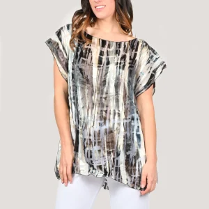 Maxi Maglia in seta moro