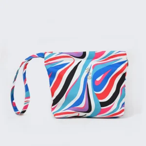 Pochette in Tessuto "Onda"