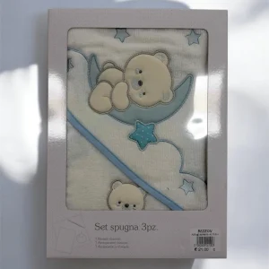 Set 3 Pezzi in Spugna Bruco Bruco