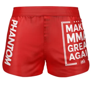 Fightshorts FUSION-R - Make MMA Great Again - Rot