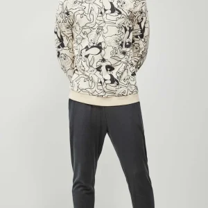 Pigiama uomo invernale leone Tones Gisela