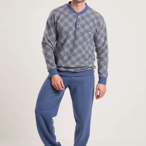 Pigiama Blu Punto Milano V60070 Gary