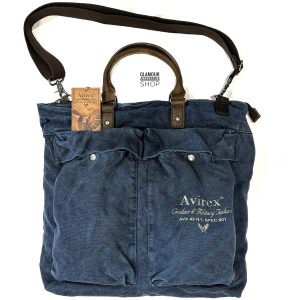 borsa Avirex shopping in canvas e pelle CNVOA HELMET BAG