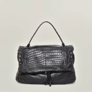 Noelle – Borsa a mano in coccodrillo