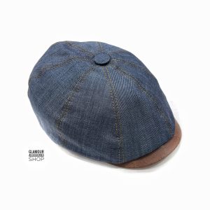 CAPPELLO Coppola estiva uomo donna S M L XL Irlandese 8 spicchi MADE IN ITALY McConnor