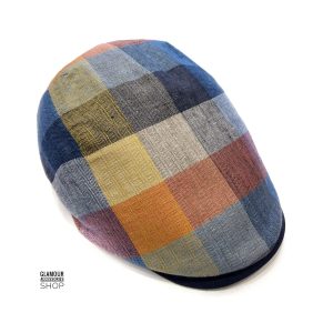 CAPPELLO Coppola estiva uomo donna multicolor quadri stile inglese MADE IN ITALY William