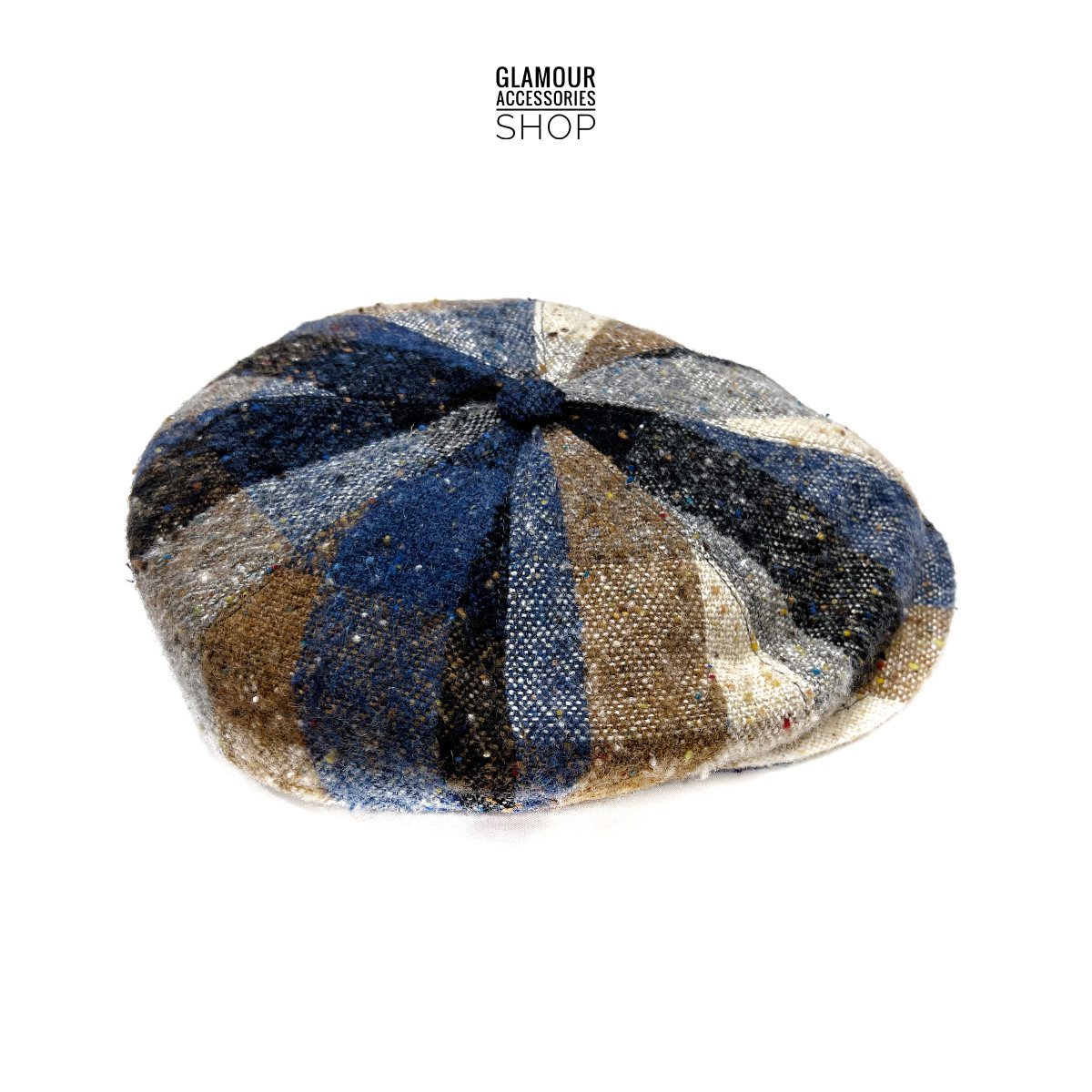 Coppola cappello invernale uomo donna 8 spicchi irlandese MADE IN ITALY multicolor MILANO - immagine 6