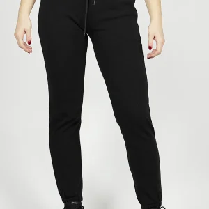 Pantaloni Joggers Neri con Polso Brugi CZ5B