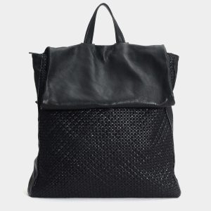 Rikon – Zaino in pelle Nera