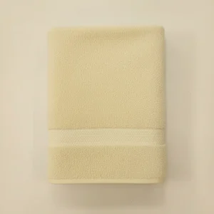 Asciugamani Telo Doccia 100X150 Giallo Aquilatex