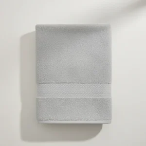 Asciugamani Telo Doccia 100X150 Grigio Chiaro Aquilatex