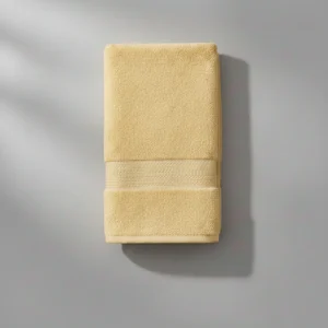 Asciugamani Viso 60X110 Giallo Aquilatex