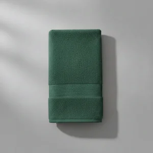 Asciugamani Viso 60X110 Verde Menta Aquilatex